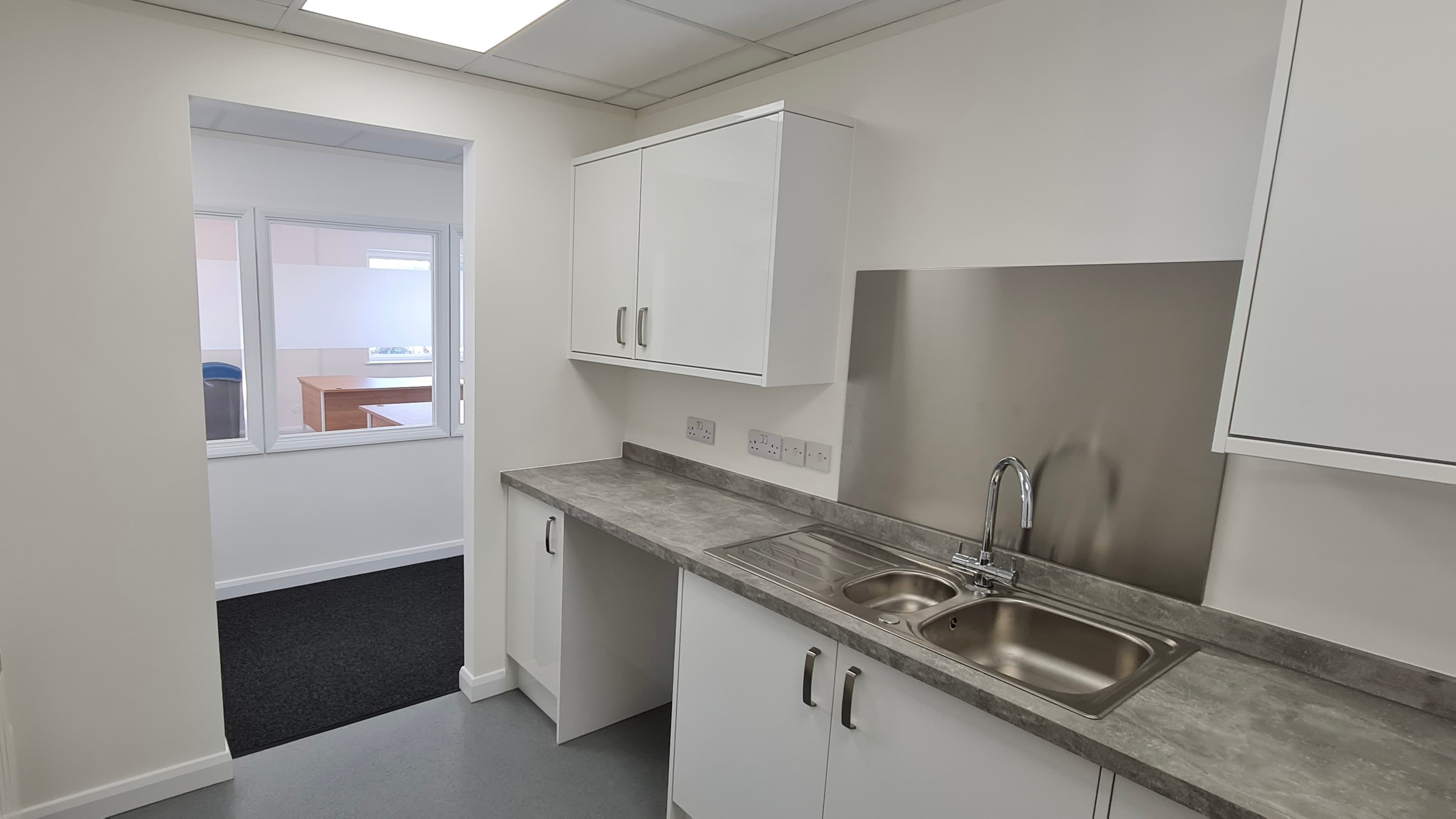 Refurbishment of Offices & Installation of New Kitchen & WC Block - Blue Diamond technologies